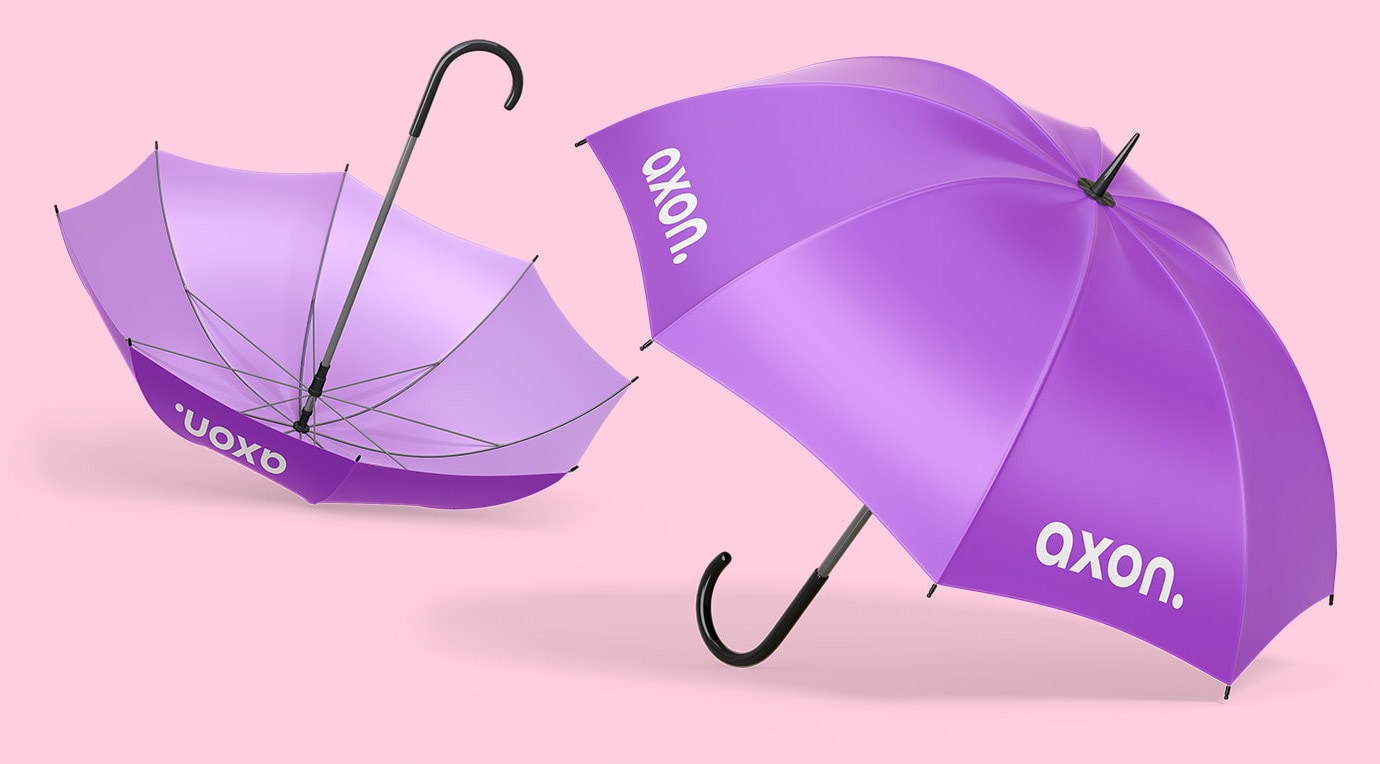 Parapluies personnalisés.