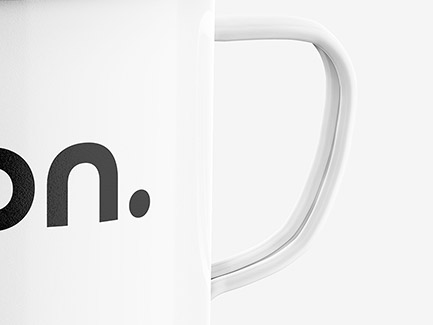 Mugs en émail personnalisés