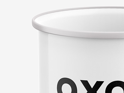 Mug en émail personnalisé écologique