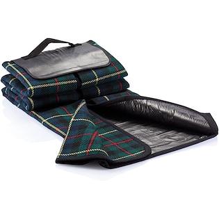 Couverture en laine polaire Tartan
