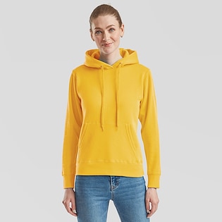 Fruit of the Loom Lady-Fit Classic Hooded Sweat - tournesol