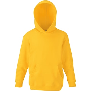 Fruit of the Loom Kids Classic Hooded Sweat - tournesol