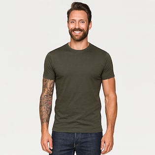 Tee Jays Interlock Tee - vert olive profond