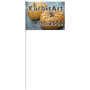 Drapeau en papier Topic, 210 x 150 mm