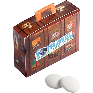 Boîte de pastilles à la menthe Suitcase