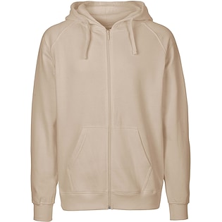 Neutral Mens Zip Hoodie - sable