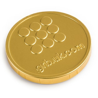 Pièce en chocolat Monetas, 36 mm