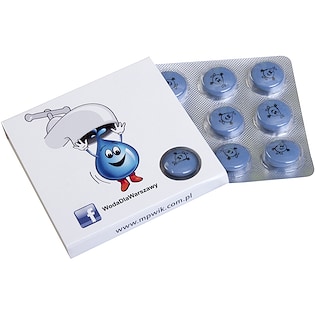 Dragée au chocolat Blister Logo 9