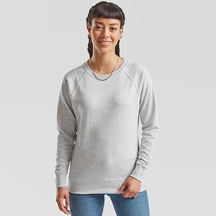 Fruit of the Loom Ladies Lightweight Raglan Sweat