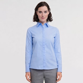 Russell Ladies´s Long Sleeve Fitted Stretch Shirt 960F