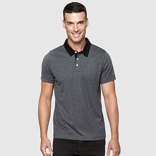 Kariban Men´s Two-Tone Jersey Polo Shirt