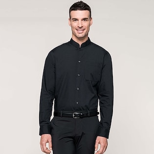 Kariban Men´s Mandarin Collar Shirt