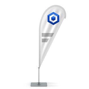 Drapeau de plage Drop XL, 520 cm