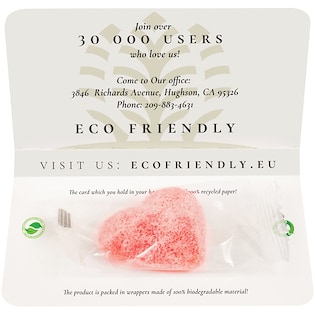 Cœur en gelée Strawberry, 10 g