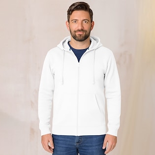 Elevate Ruby Men´s Recycled Hoodie - white