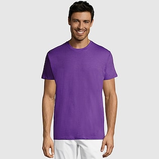 SOL's Regent Unisex T-shirt - dark purple
