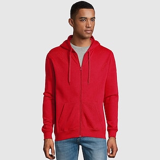 SOL's Stone Unisex Hoodie - red
