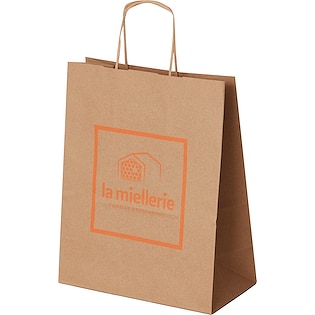 Sac en papier Tango Brown 27 x 22 x 11 cm