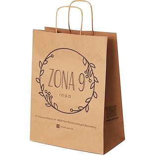 Sac en papier Tango Brown 33 x 25 x 13 cm