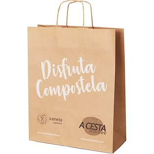 Sac en papier Tango Brown 40 x 32 x 12 cm