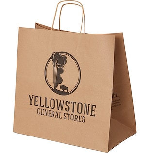 Sac en papier Tango Brown 34 x 35 x 18 cm