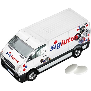 Boîte de bonbons à la menthe Mint Delivery Van