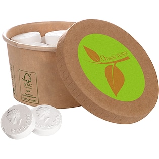 Boîte de bonbons à la menthe Herno