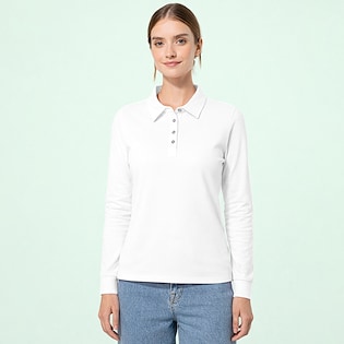 Kariban Mary Women's Long-Sleeved Jersey Polo Shirt