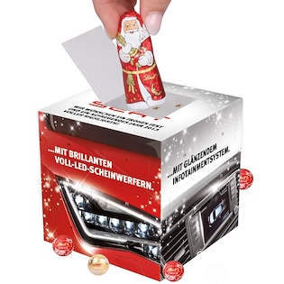 Lindt Santa Cube