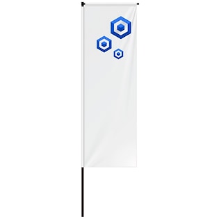 Drapeau de plage Straight XL, 507 cm