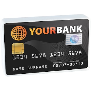 Balle anti-stress Credit Card