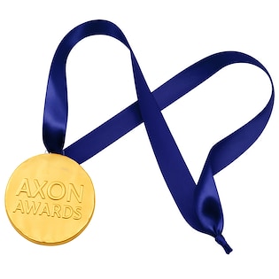 Médaille en chocolat Champion, 75 mm