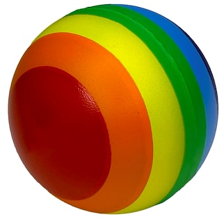 Balle anti-stress Rainbow Ball