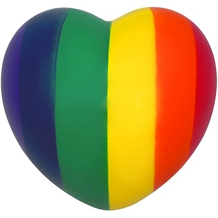 Balle anti-stress Rainbow heart