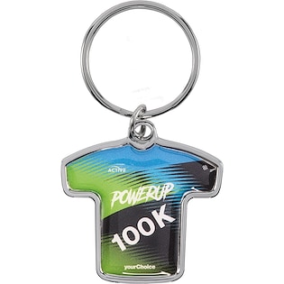 Porte-clé en métal Team Shirt