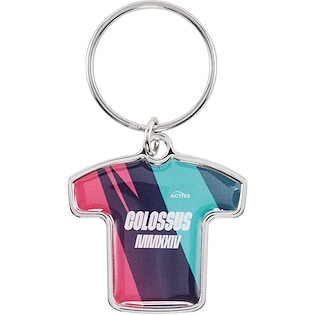 Porte-clé en métal Team Shirt