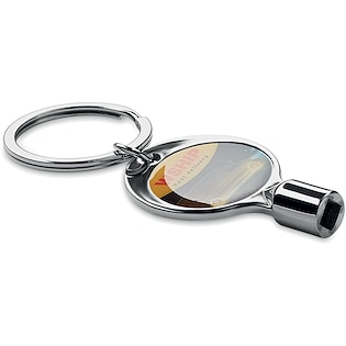 Porte-clé en métal Brookside