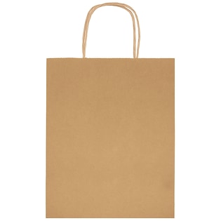 Sac en papier Rex Brown 18 x 8 x 22,5 cm
