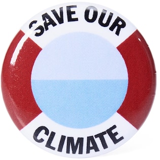 Badge bouton publicitaire Topic 25 mm