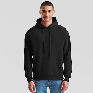 Fruit of the Loom Classic Hooded Sweat - black
