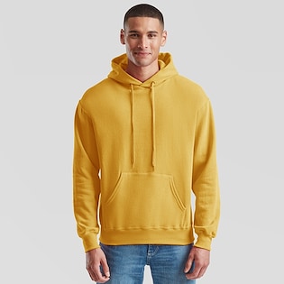 Fruit of the Loom Classic Hooded Sweat - tournesol