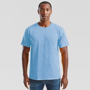 Fruit of the Loom Valueweight T - bleu ciel