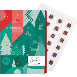 Calendrier de l'Avent avec chocolats Mini
